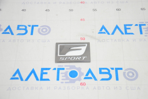 Emblem inscription F-sport wing left Lexus CT200h 11-17