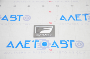 Emblem inscription F-sport right wing Lexus CT200h 11-17