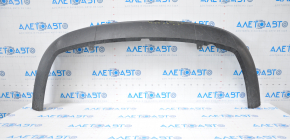 Rear bumper lip Ford Focus mk3 11-18 4d missing fragment in center, fasteners torn