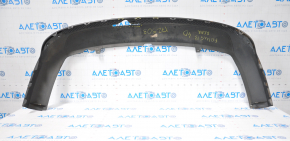Rear bumper lip Ford Focus mk3 11-18 4d missing fragment in center, fasteners torn