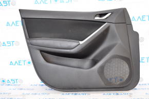Door trim panel front left Mazda CX-5 13-14 black