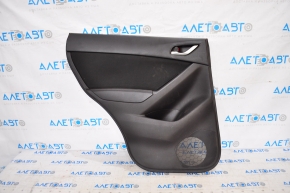 Door trim card rear left Mazda CX-5 13-15, black, minor scratches