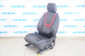 Driver's seat Chevrolet Volt 11-15 with airbag, leather individual burgundy