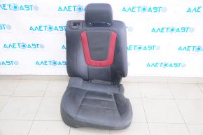 Back row of seats 2nd row right Chevrolet Volt 11-15 leather, individual burgundy, dry cleanable