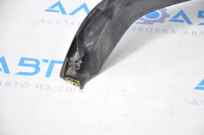 Lower trim of rear bumper Hyundai Sonata 15-17 SE for 1 pipe no 1 fastener, sawed
