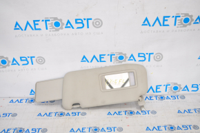 Left visor for Mazda CX-5 13-16 gray