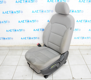 Driver's seat Hyundai Elantra AD 17-18 without airbag, mechanic, gray cloth, dry-cleanable