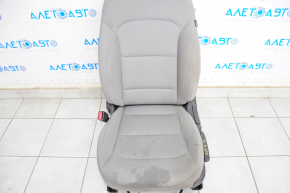 Driver's seat Hyundai Elantra AD 17-18 without airbag, mechanic, gray cloth, dry-cleanable