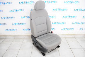 Passenger seat Hyundai Elantra AD 17-18 airbag, mechanical cloth gray, for dry cleaning