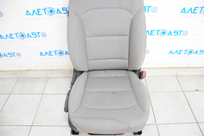 Passenger seat Hyundai Elantra AD 17-18 airbag, mechanical cloth gray, for dry cleaning