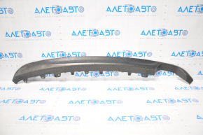 Lower trim of rear bumper Hyundai Sonata 15-17 SE for 1 pipe, broken fasteners, scratches, dented