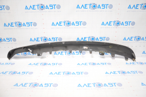 Lower trim of rear bumper Hyundai Sonata 15-17 SE for 1 pipe, broken fasteners, scratches, dented