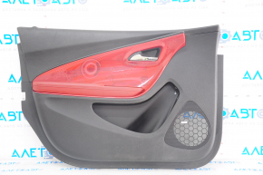 Door trim card front left Chevrolet Volt 11-15 individual bordeaux