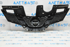 Radiator grill grill Nissan Rogue 14-16 under the camera with the emblem, sand