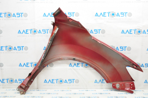 Front left wing Nissan Rogue 14-20 red NAH poke