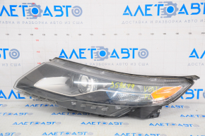 Headlight front left naked Chevrolet Volt 11-15