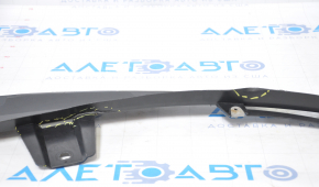Front bumper protection pad lower left Mazda CX-7 06-09 tears, broken fastening, dented