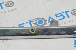 Front bumper molding lower Nissan Rogue 14-16 chrome, sand, crack