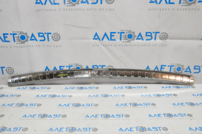 Nissan Rogue 14-17 rear bumper trim chrome, cracked, bump