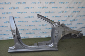 Front quarter right Hyundai Elantra AD 17-18 silver, with central pillar