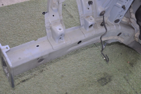 Front quarter right Hyundai Elantra AD 17-18 silver, with central pillar