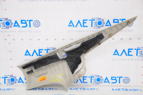 Rear pillar trim left Chevrolet Volt 11-15 light gray, scratch