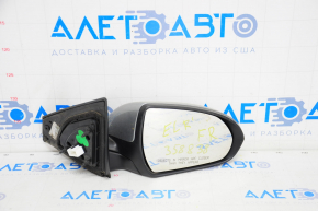 Side mirror right complete Hyundai Elantra AD 17-18 5 pins, heated, silver