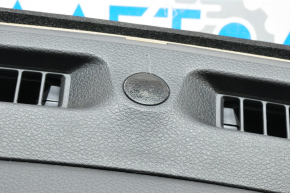 Torpedo front panel with AIRBAG Nissan Rogue 14-20 beige, with glove compartment without overlay, scratches