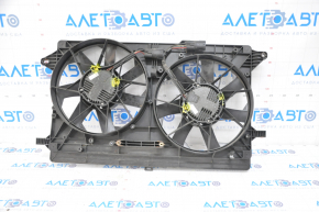 Chevrolet Volt 11-15 radiator shroud diffuser assembly with fans