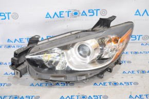 Headlight front left Mazda CX-5 13-16 bare halogen, sand