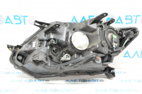Headlight front right Nissan Rogue 14-16 bare halogen, for polishing, scratches