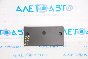 Platform for number plate of front bumper Hyundai Elantra AD 17-18