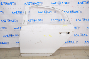 Door bare rear left VW Passat b7 12-15 USA white LB9A, bent frame