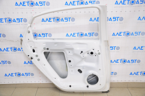 Door bare rear left VW Passat b7 12-15 USA white LB9A, bent frame