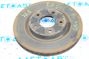 Brake disc front left Nissan Rogue 14-20 25.5 mm