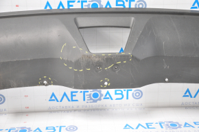 Lip cover rear bumper Chevrolet Volt 11-15 broken fasteners, sawed, tears, dented