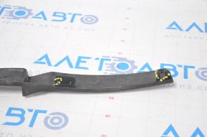 Front bumper lip Chevrolet Cruze 16 - structure, fasteners torn, filed