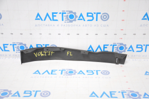 Front bumper extension lip left side Chevrolet Volt 16-
