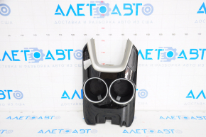 Center console trim with cup holders Ford Fusion mk5 13-16 type-1, scratch