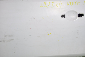 Door bare front left Nissan Versa 12-19 usa, white QM1, bumpers