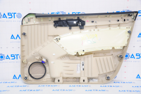 Door trim card front left VW Passat b7 12-15 USA beige, crack in fastening