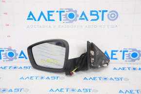 Left side mirror complete VW Passat b7 12-15 USA type b7 6 pins, white, turn signal