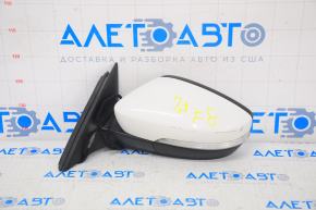 Left side mirror complete VW Passat b7 12-15 USA type b7 6 pins, white, turn signal