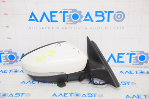 Side mirror right complete VW Passat b7 12-15 USA type b7 6 pins, white, turn signal
