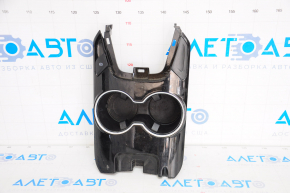 Center console trim with cup holders Ford Fusion mk5 13-16 type-2, broken mount