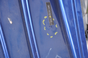 Quarter wing rear right Hyundai Sonata 15-19 blue, pokes