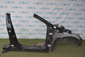 Front quarter right Ford Fusion mk5 13-16 without bracket black with central pillar, pokes
