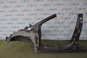 Front quarter left Hyundai Sonata 15-19 graphite with central pillar, pokes