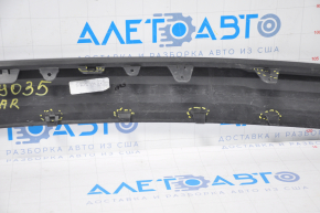 Rear bumper trim Chevrolet Tahoe 14-20 structure torn and dented fasteners, scratches