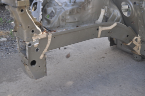Front right quarter Chevrolet Volt 11-15 silver, on the body, dented